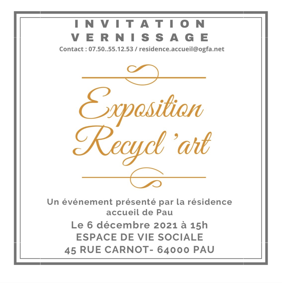 On expose Recycl’art !